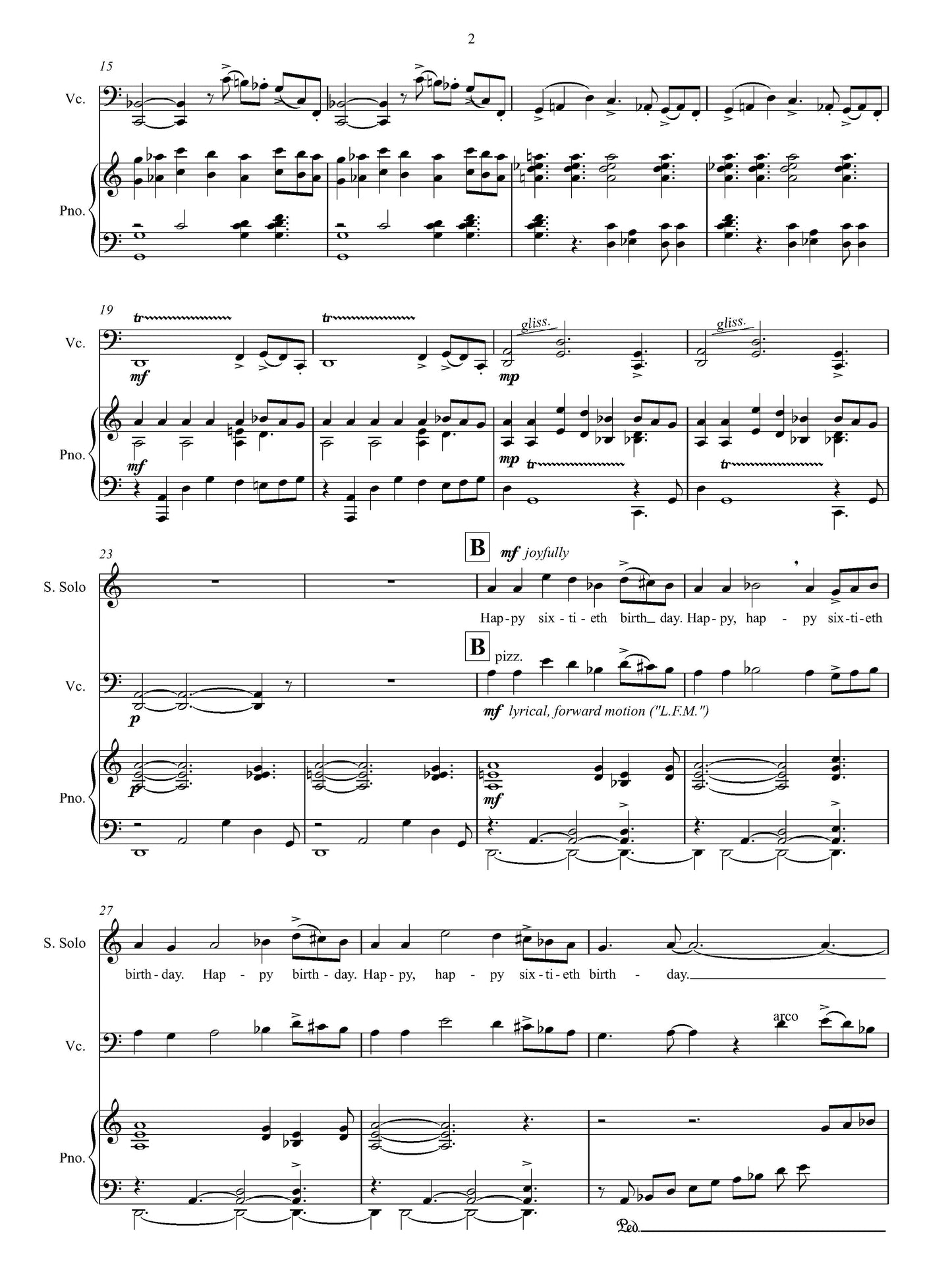 BLOW OUT THE CANDLES OF YOUR CAKE