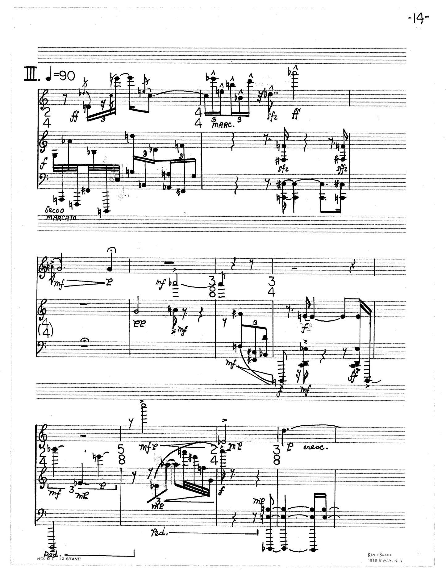 MOVEMENTS FOR FLUTE & PIANO