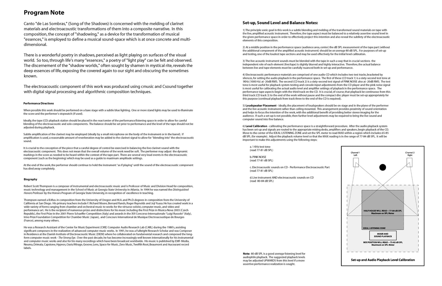 Canto (de Las Sombras)