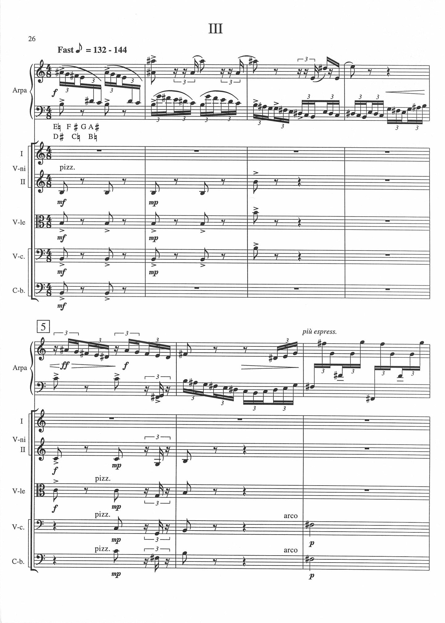 CONCERTO FOR HARP AND STRING ORCHESTRA