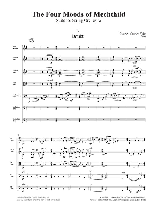 The Four Moods of Mechthild: Suite for String Orchestra