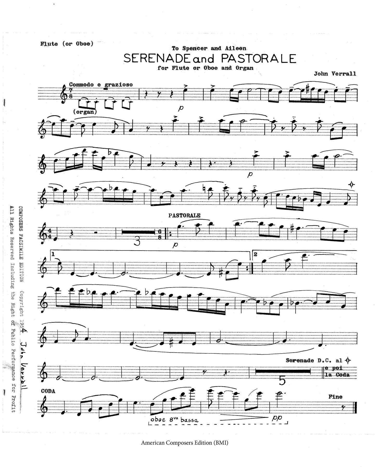 Serenade and Pastorale