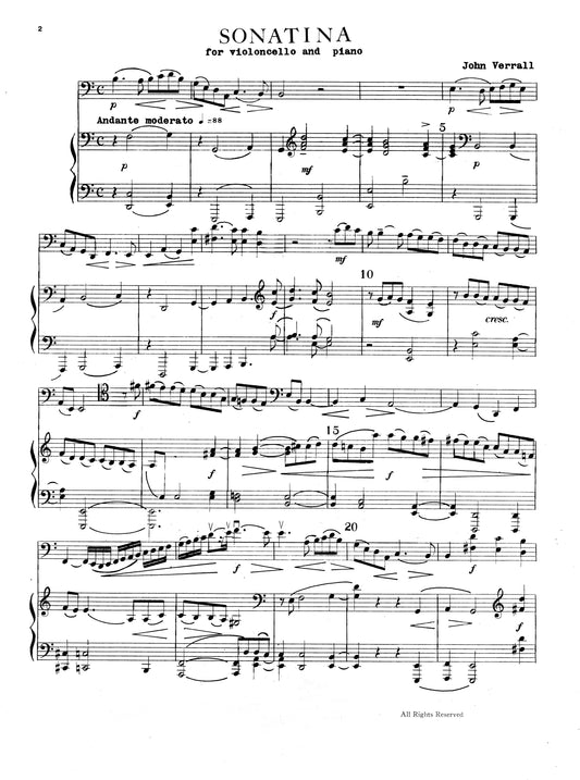 Sonatina for 'cello and Piano