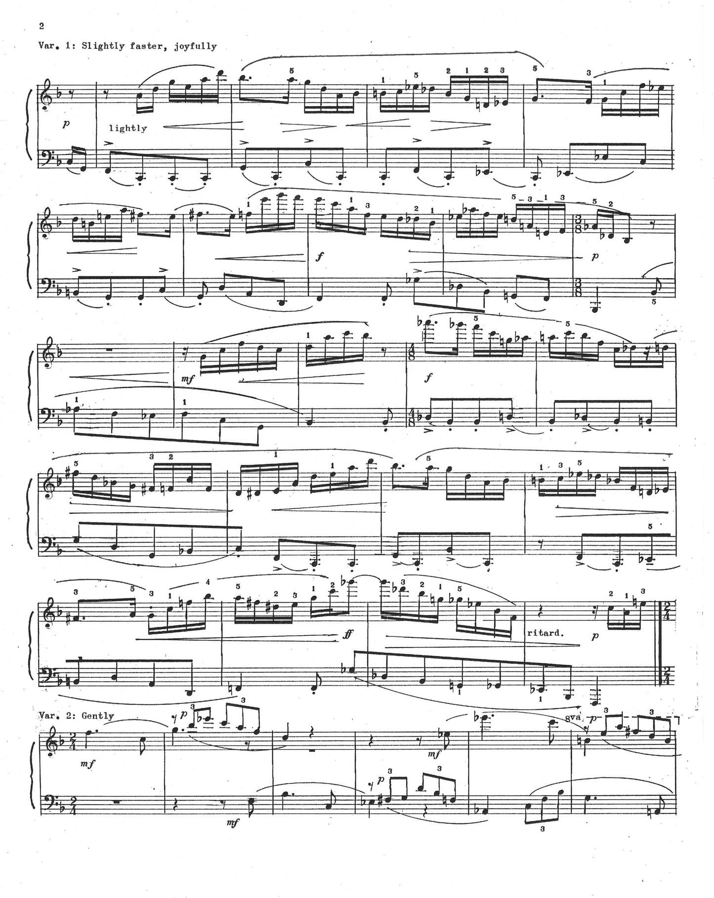 Theme and Variations