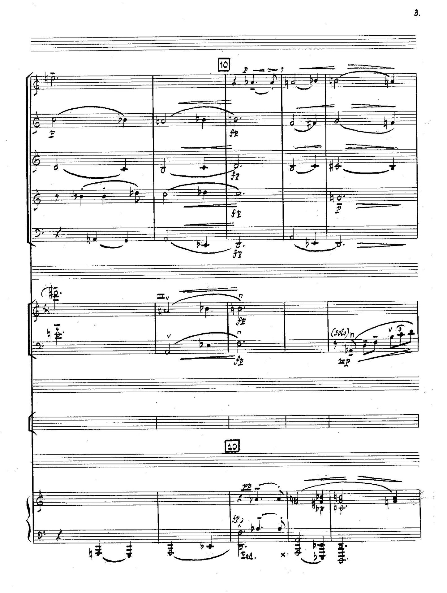 CONCERT ARIA AFTER SOLOMON, Op 29