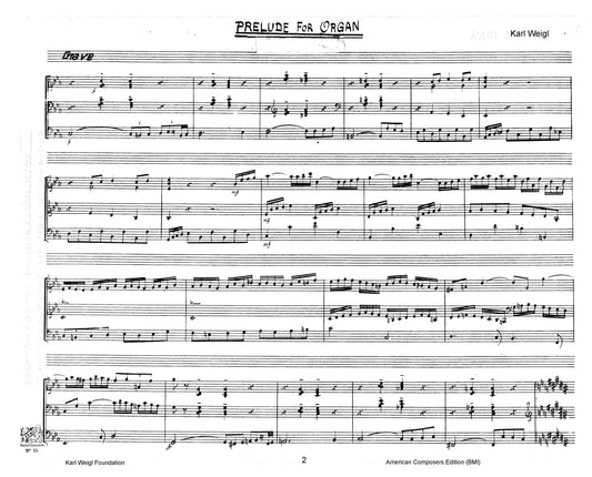 PRELUDE & FUGUE IN THE OLD STYLE (C min)