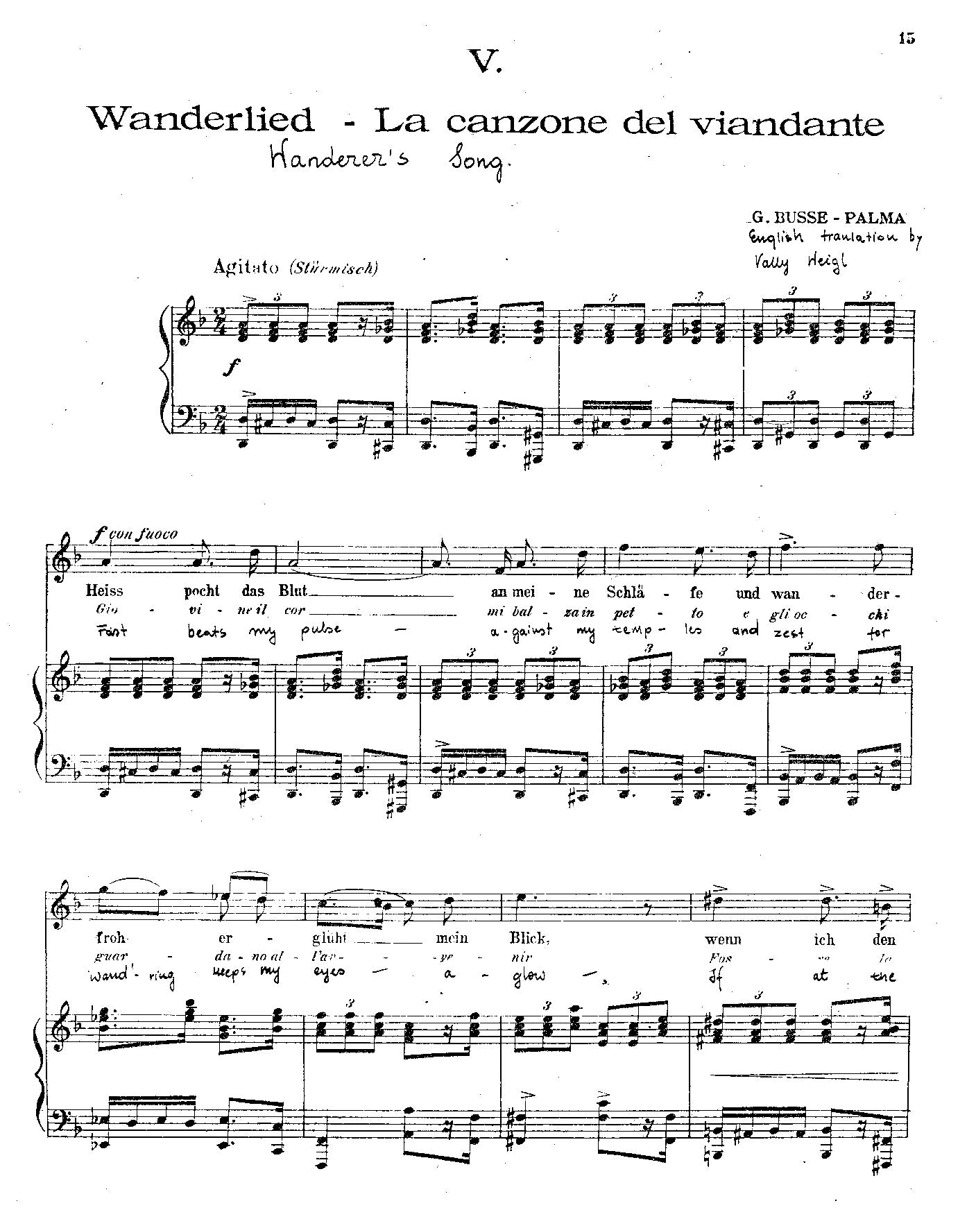 FIVE SONGS (FUNF LIEDER) op 23