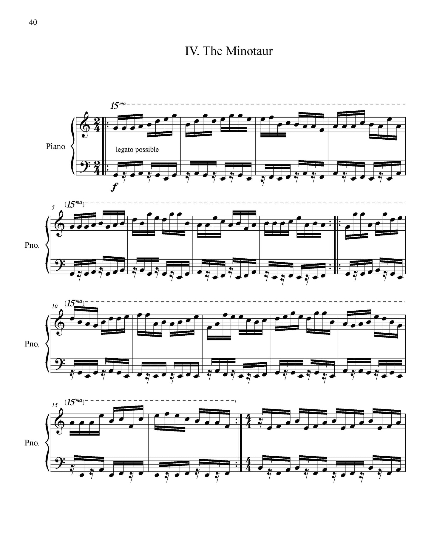 Piano Sonata No. 1 - The Labyrinths of Borges