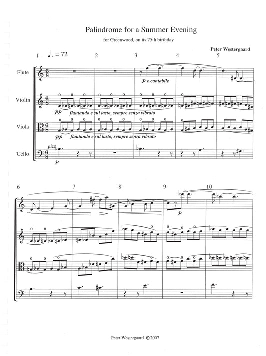 Palindrome for a Summer Evening