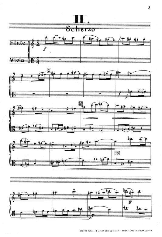 SERENADE FOR FLUTE, VIOLA, & GUITAR