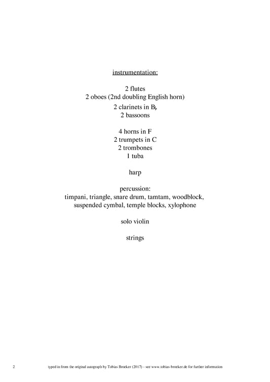 Violin Concerto Op. 16