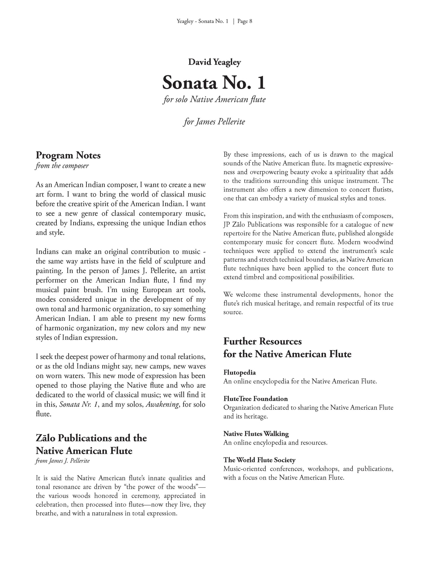 SONATA NO 1