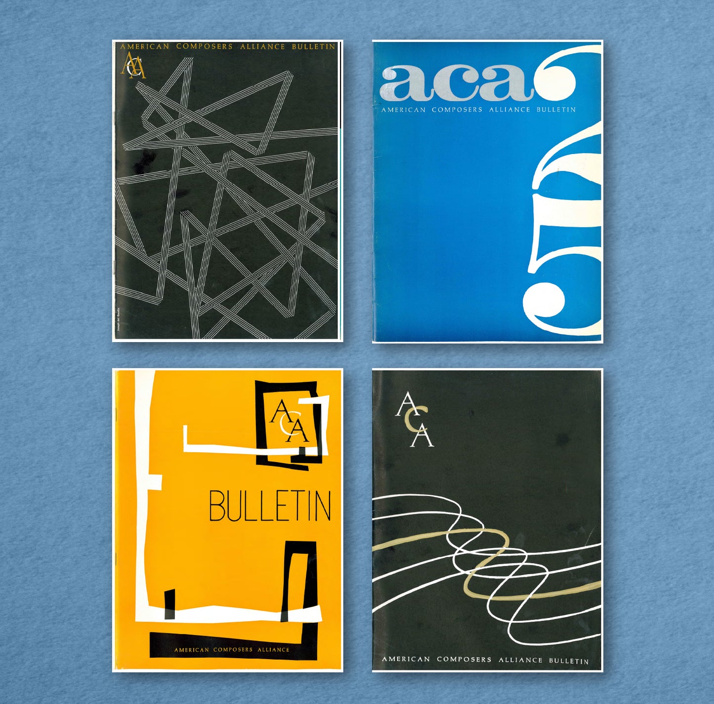 The ACA Bulletin: Vol. 11.1, 11.2, 12.1, 13.1 (1963-1965)