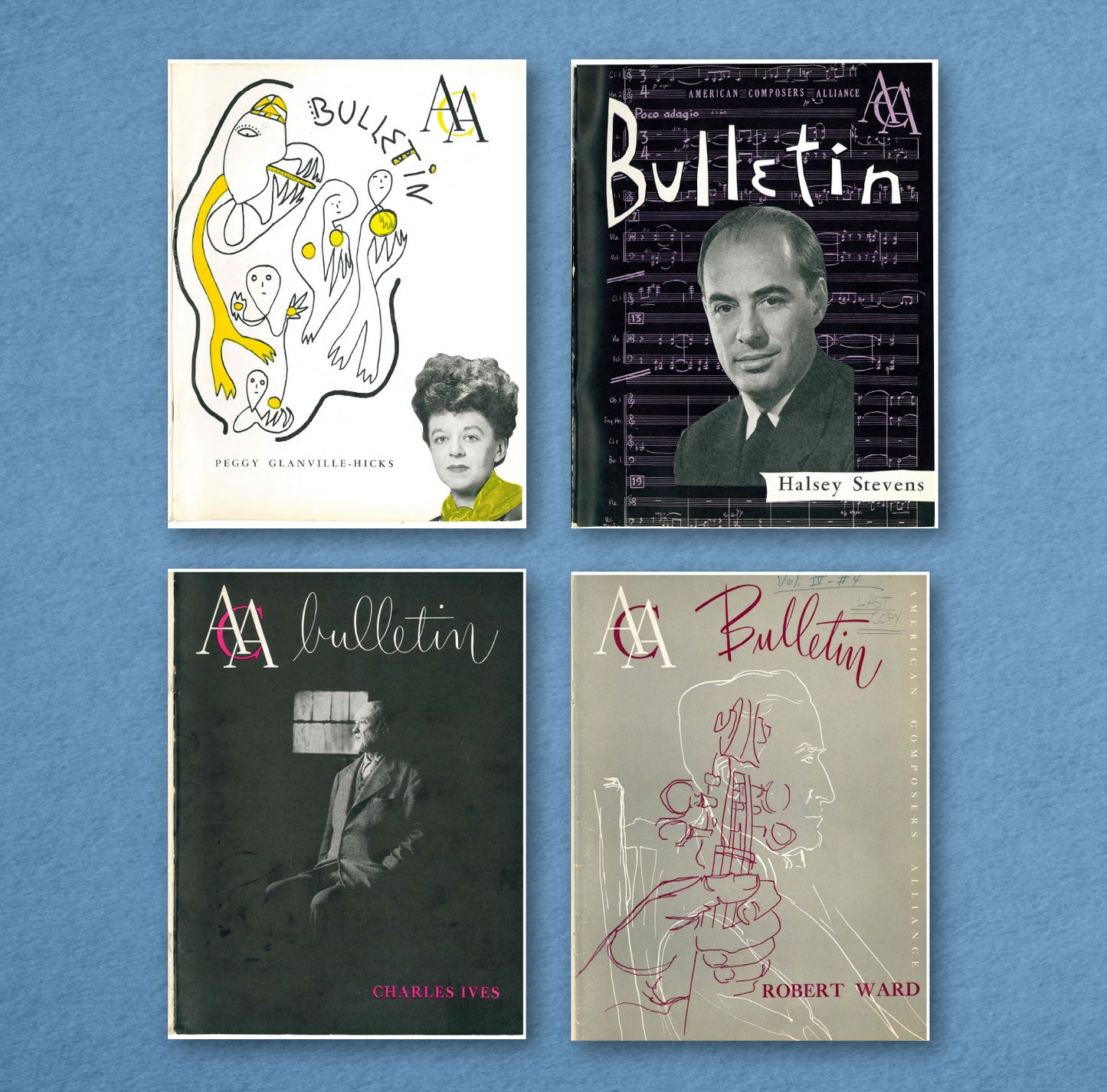 The ACA Bulletin: Vol. 4.1, 4.2, 4.3, 4.4 (1954-1955)
