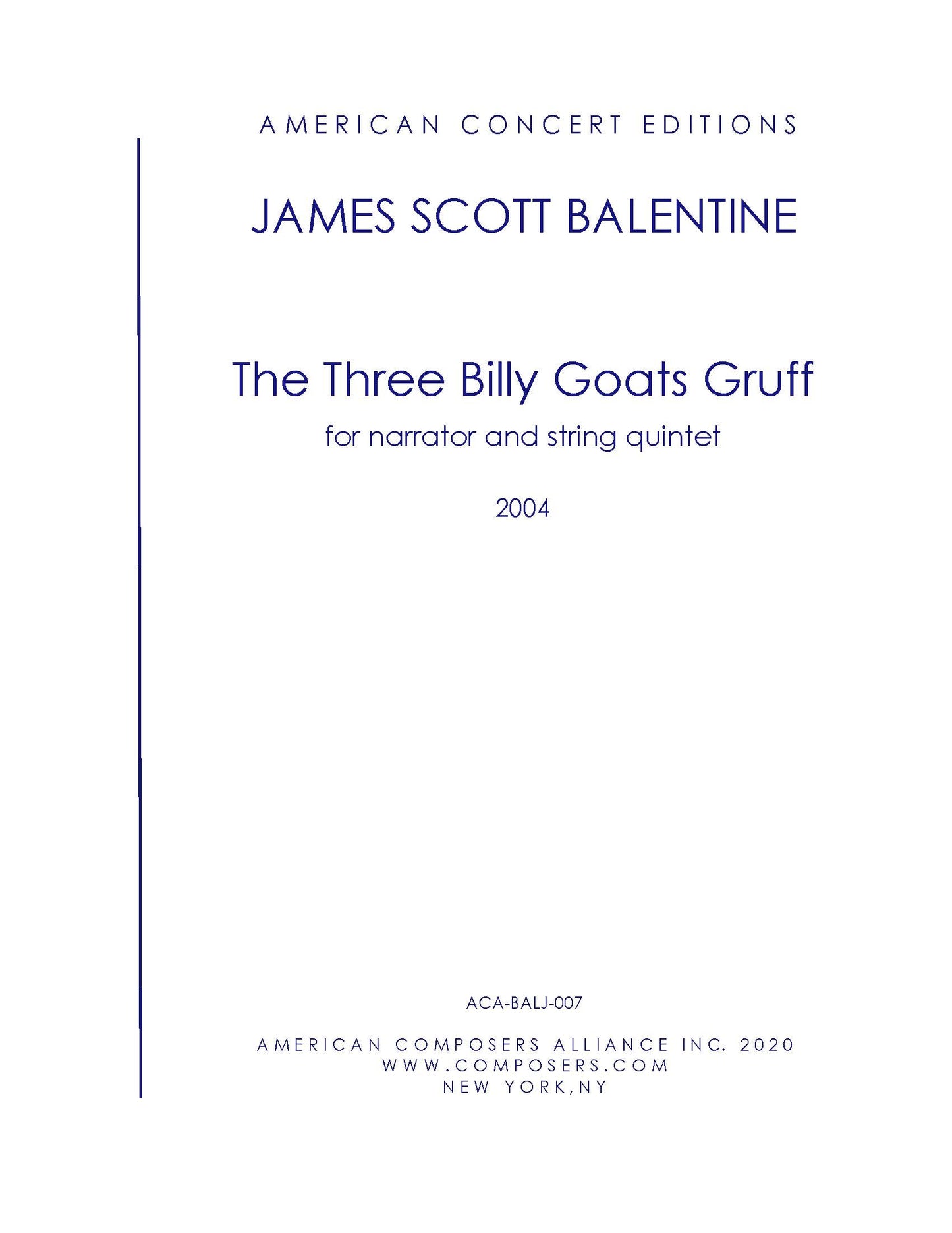 Three Billy Goats Gruff