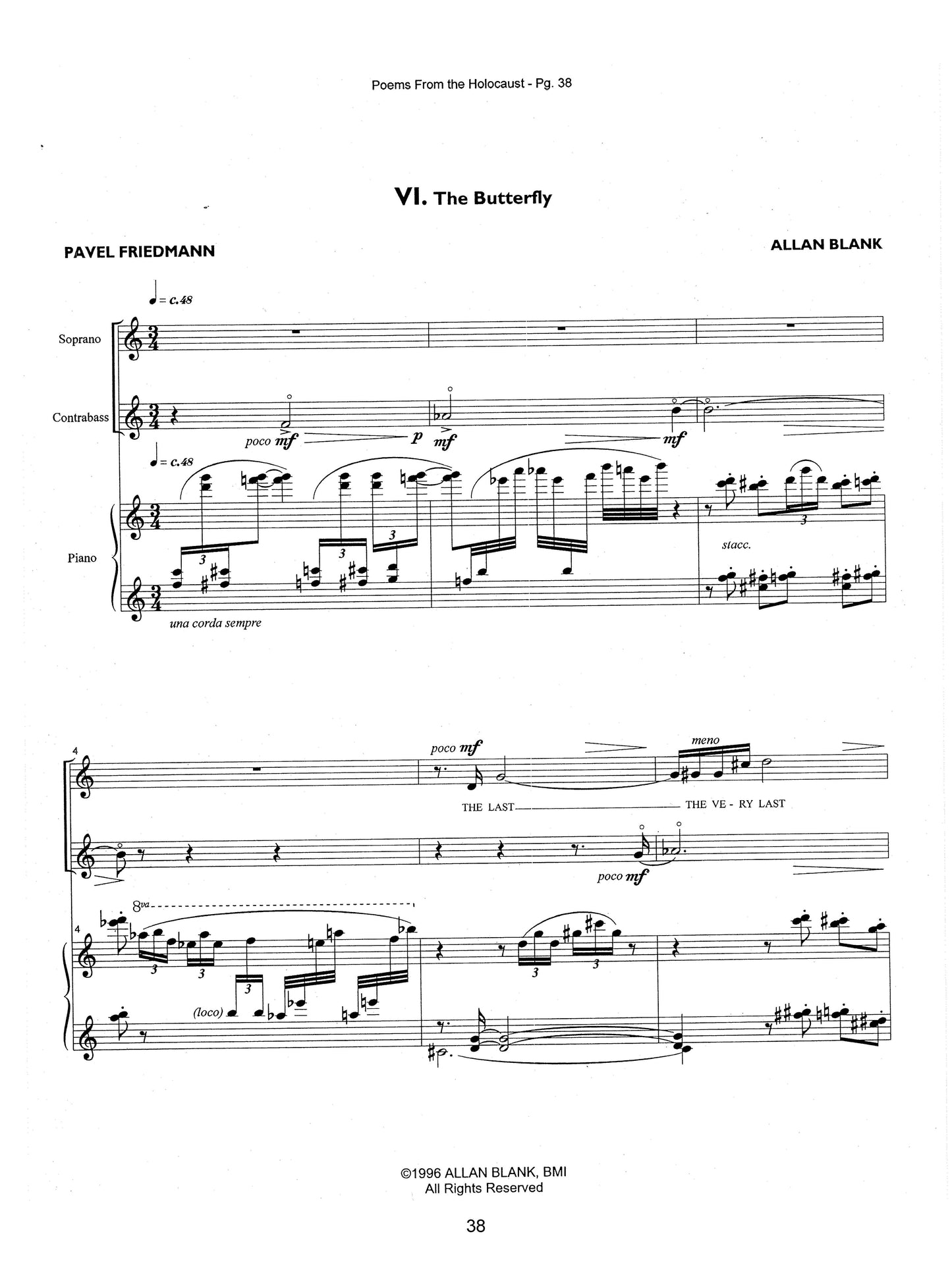 POEMS FROM THE HOLOCAUST