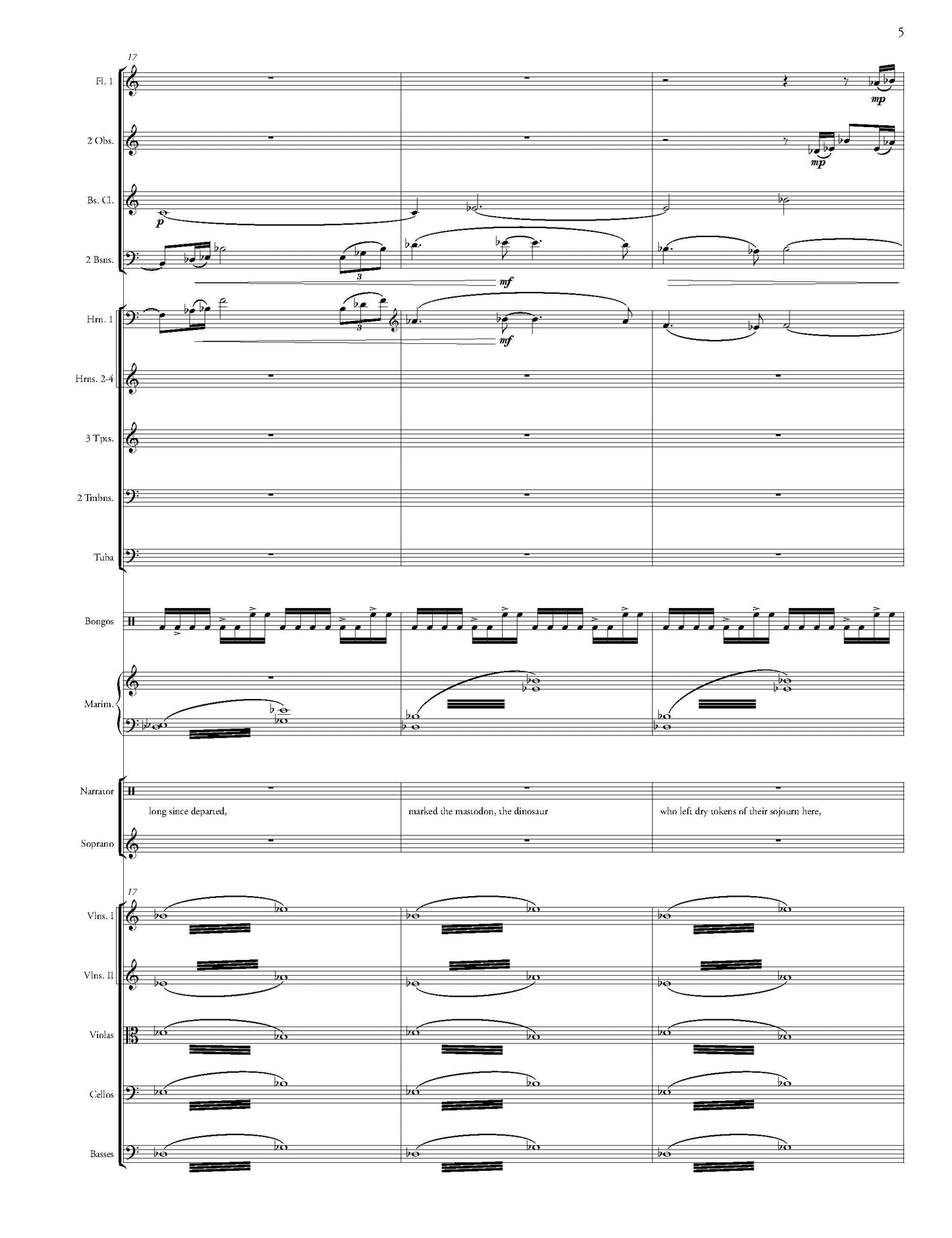 Give Birth to the Dream - For Narrator, Soprano, and Orchestra