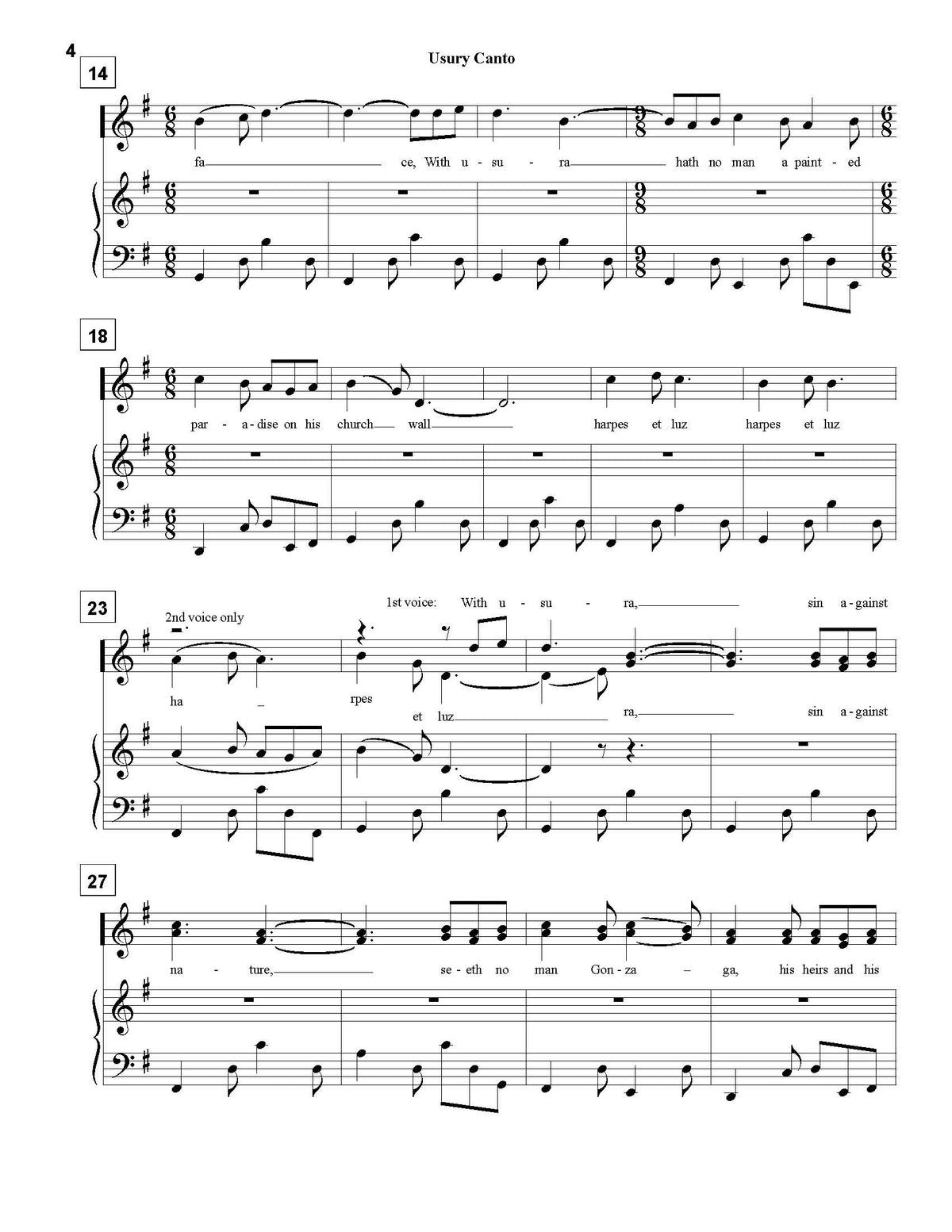 Usury Canto (Canto XLV)
