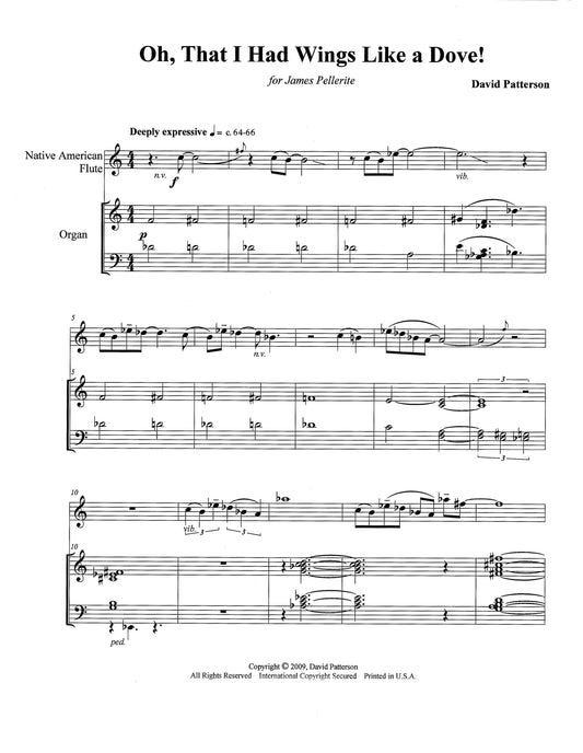 Oh, that I had wings like a dove