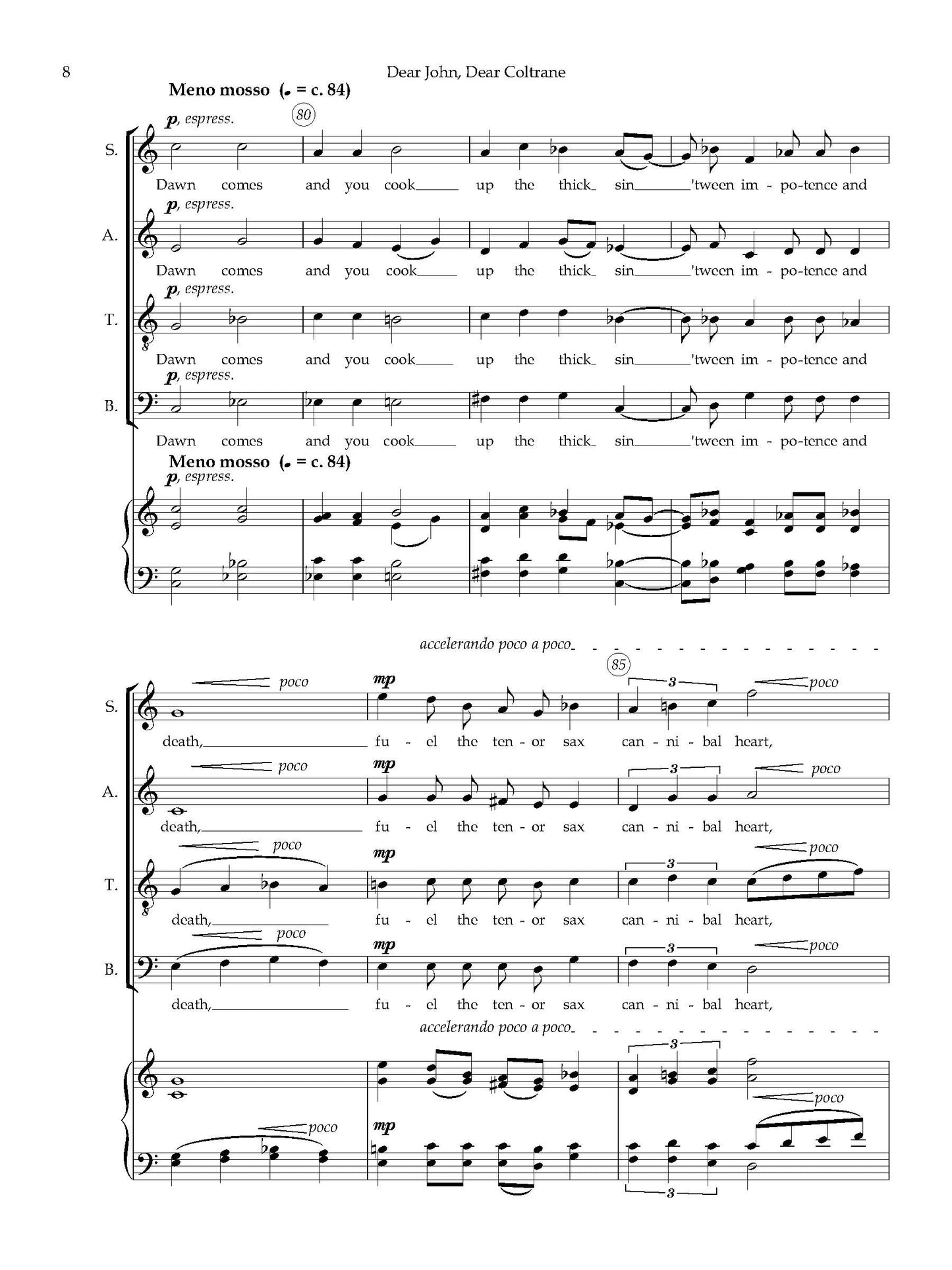 DEAR JOHN, DEAR COLTRANE