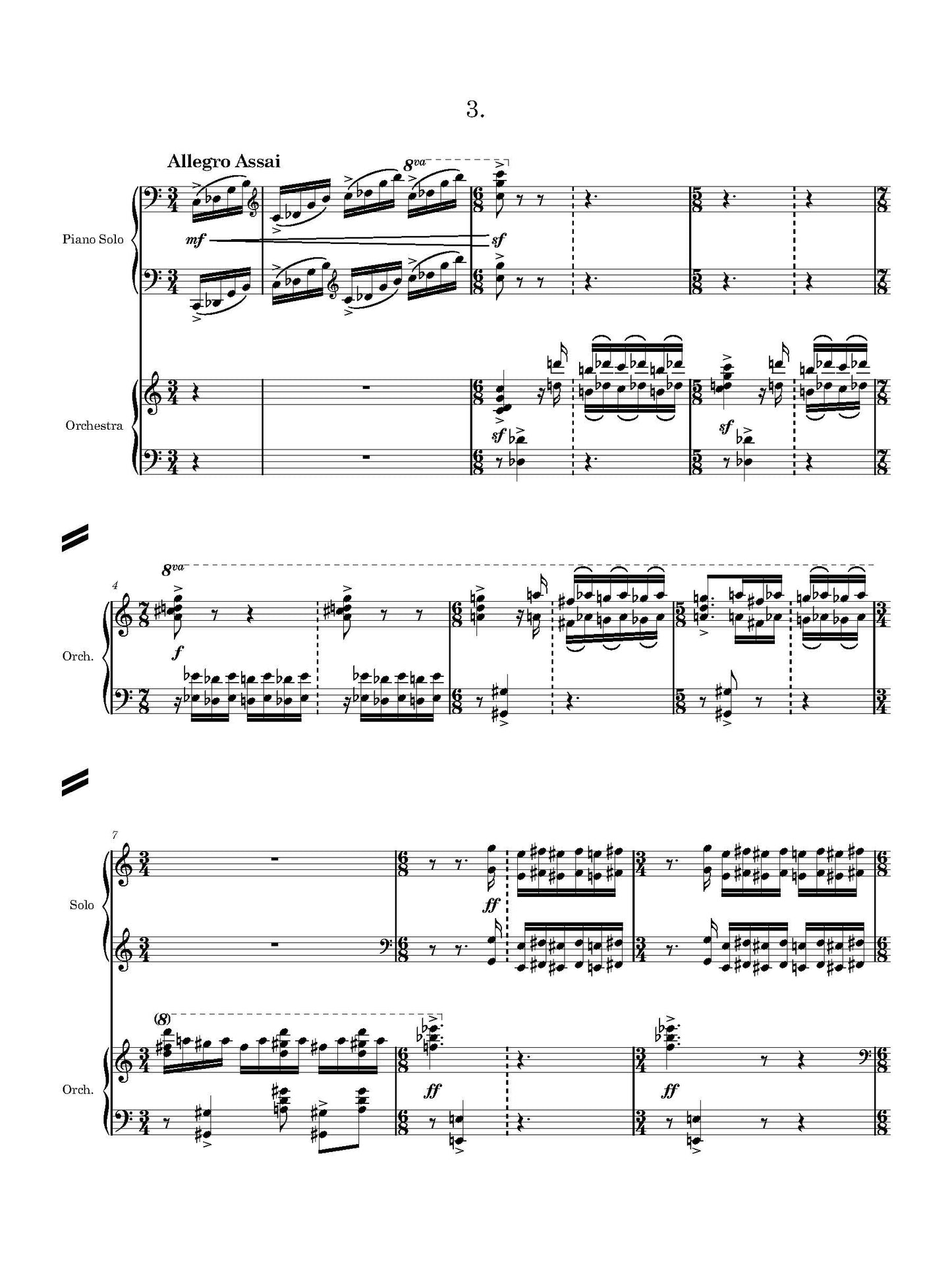 Concerto for Piano and Orchestra