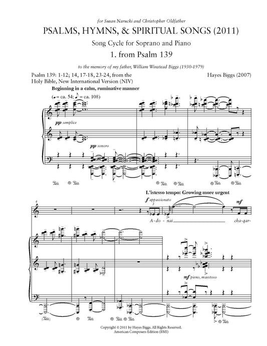 Psalms, Hymns, & Spiritual Songs