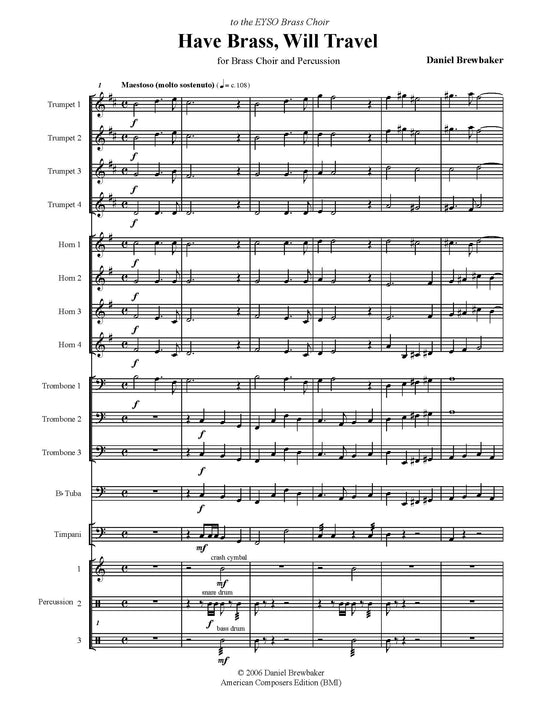 Have Brass, Will Travel