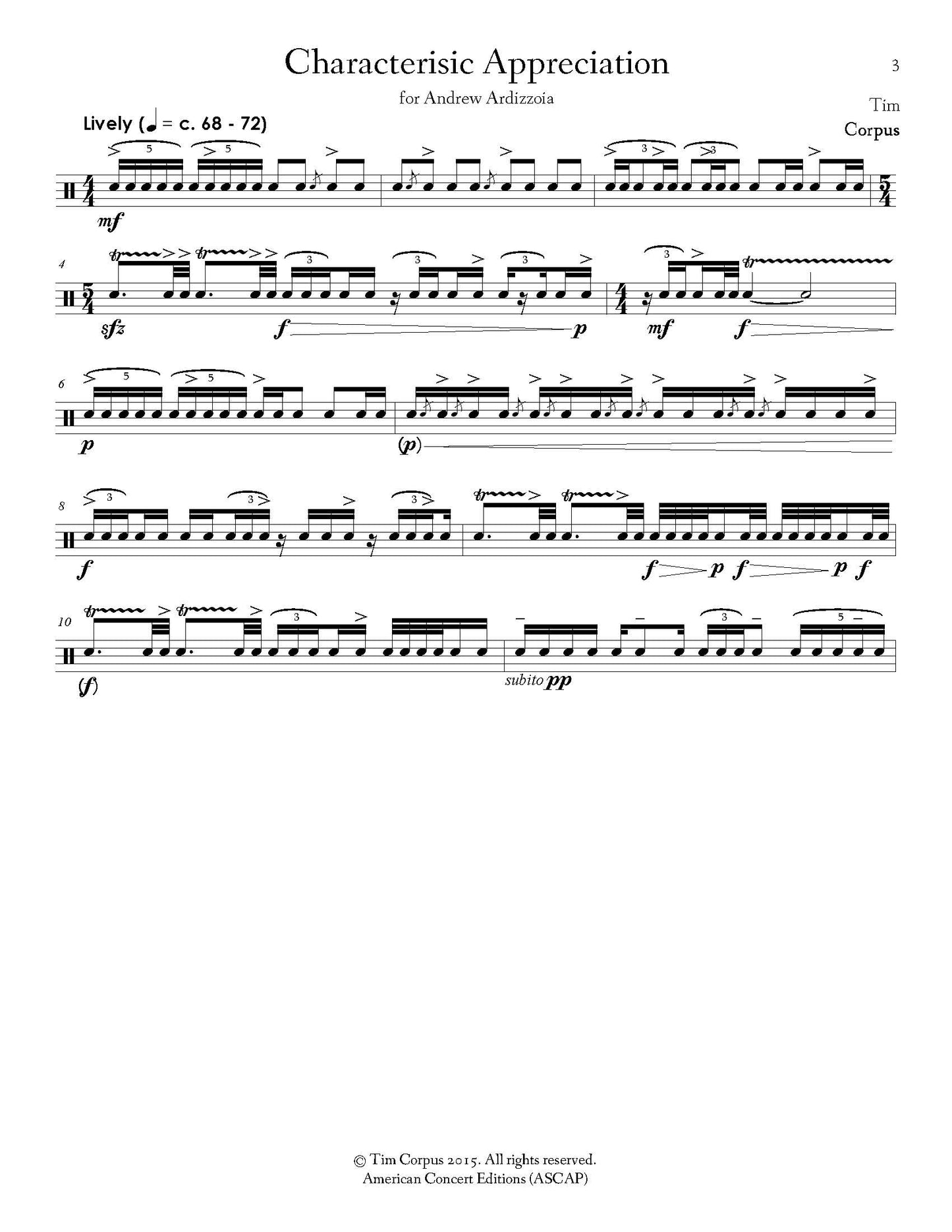 Seven Etudes I Met In Music School