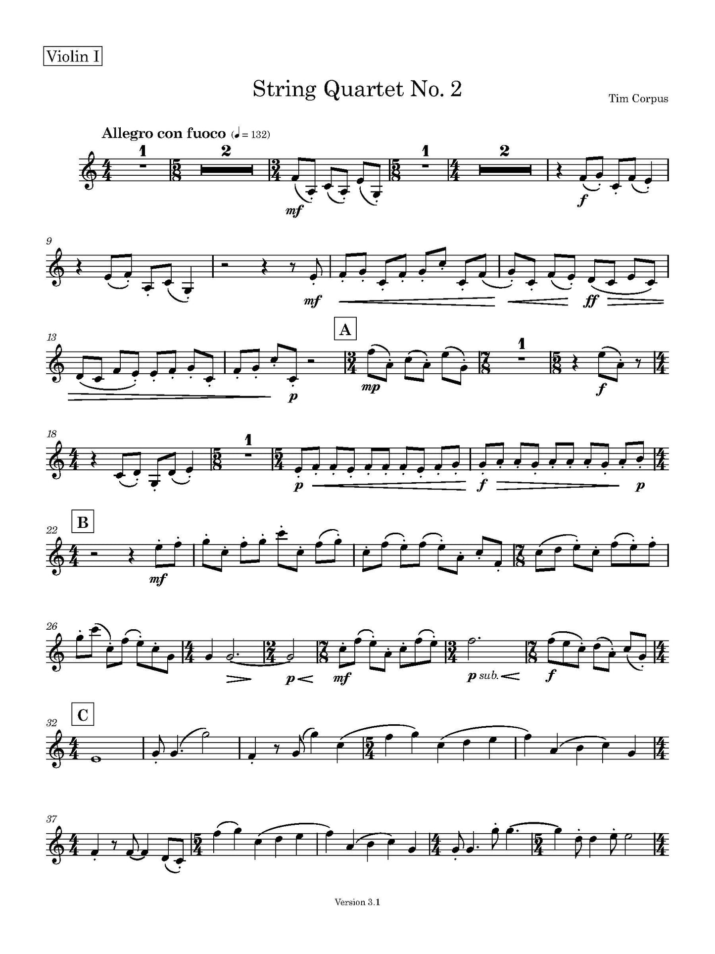 String Quartet No. 2