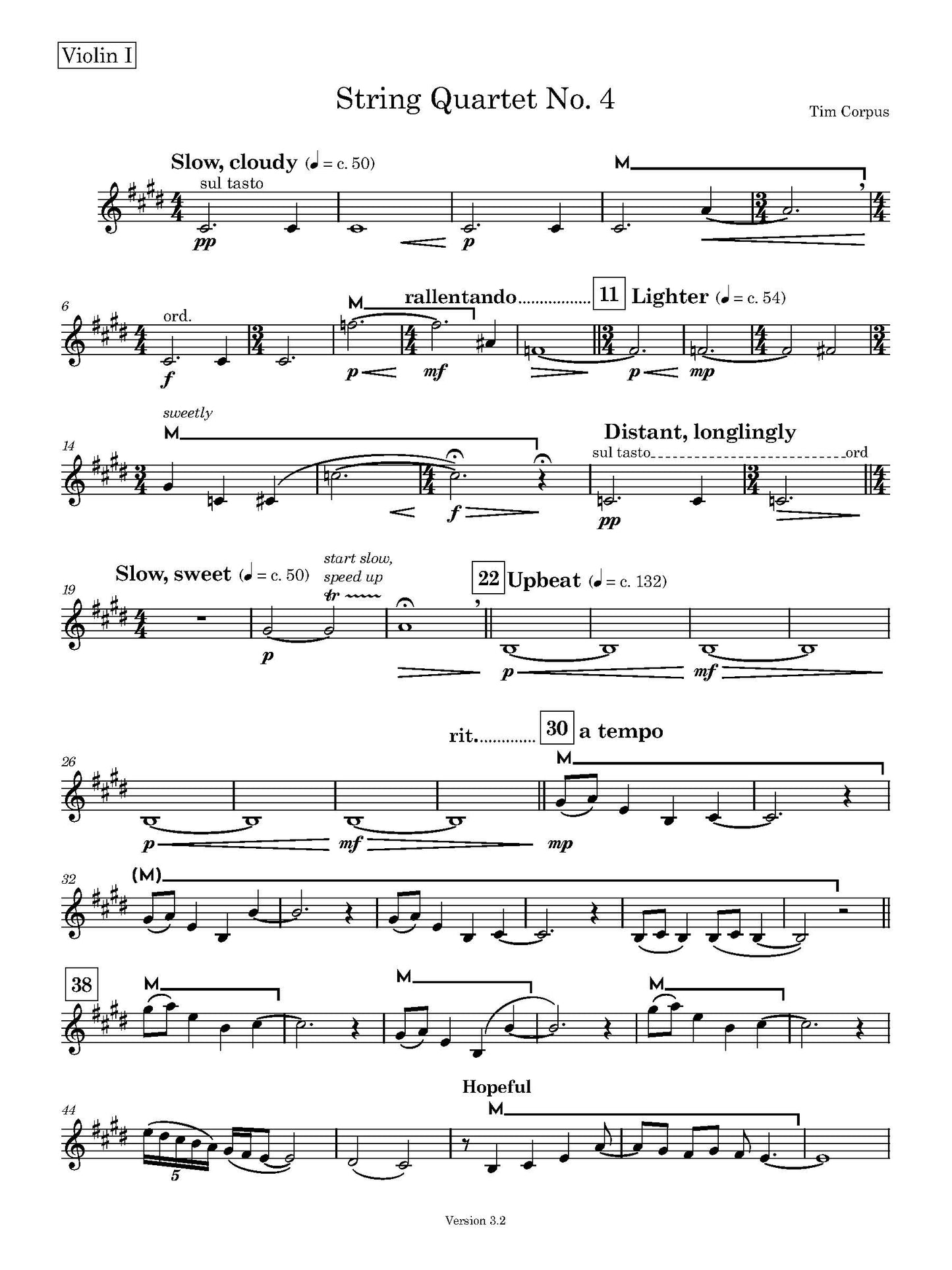 String Quartet No. 4: "As We Return"