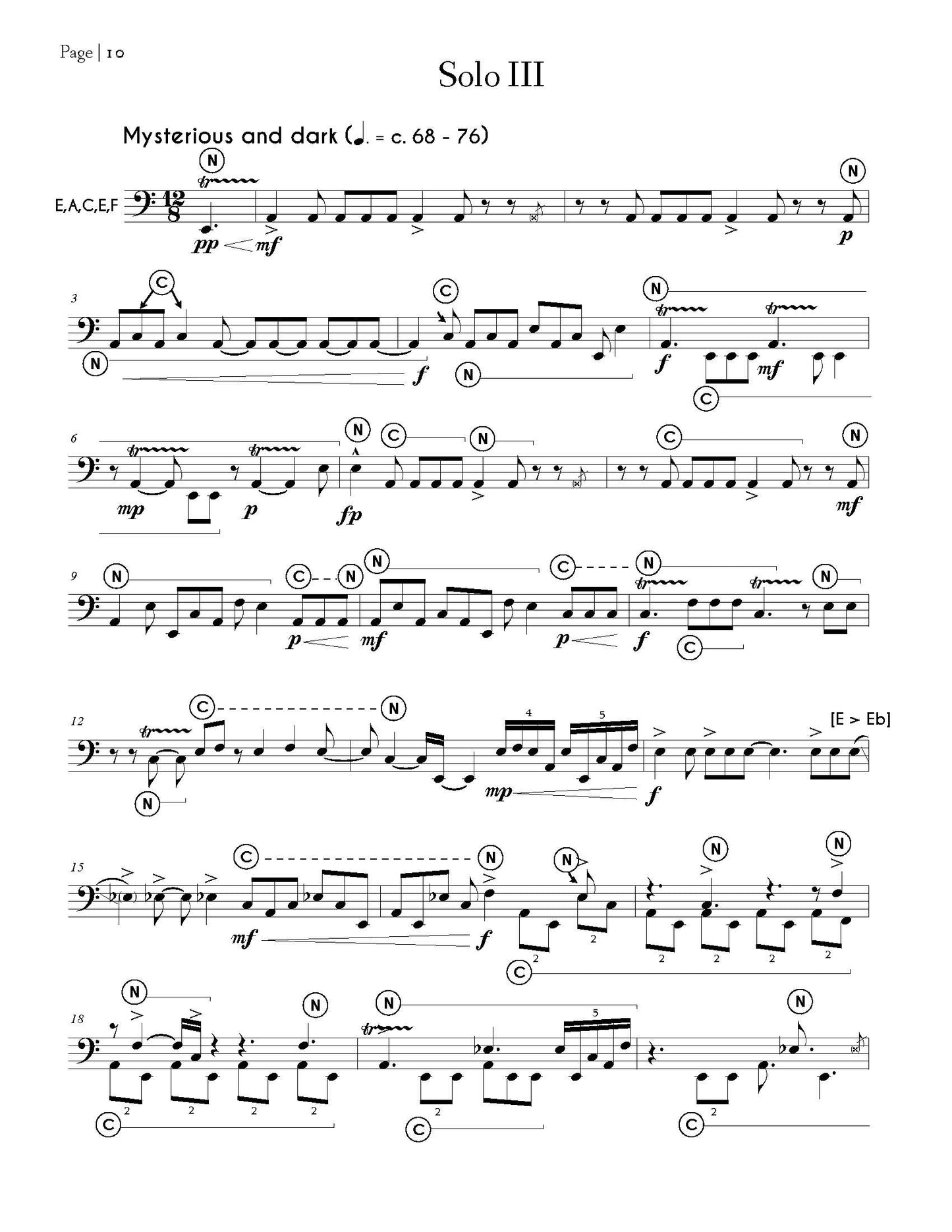 Three Pieces for Five Timpani
