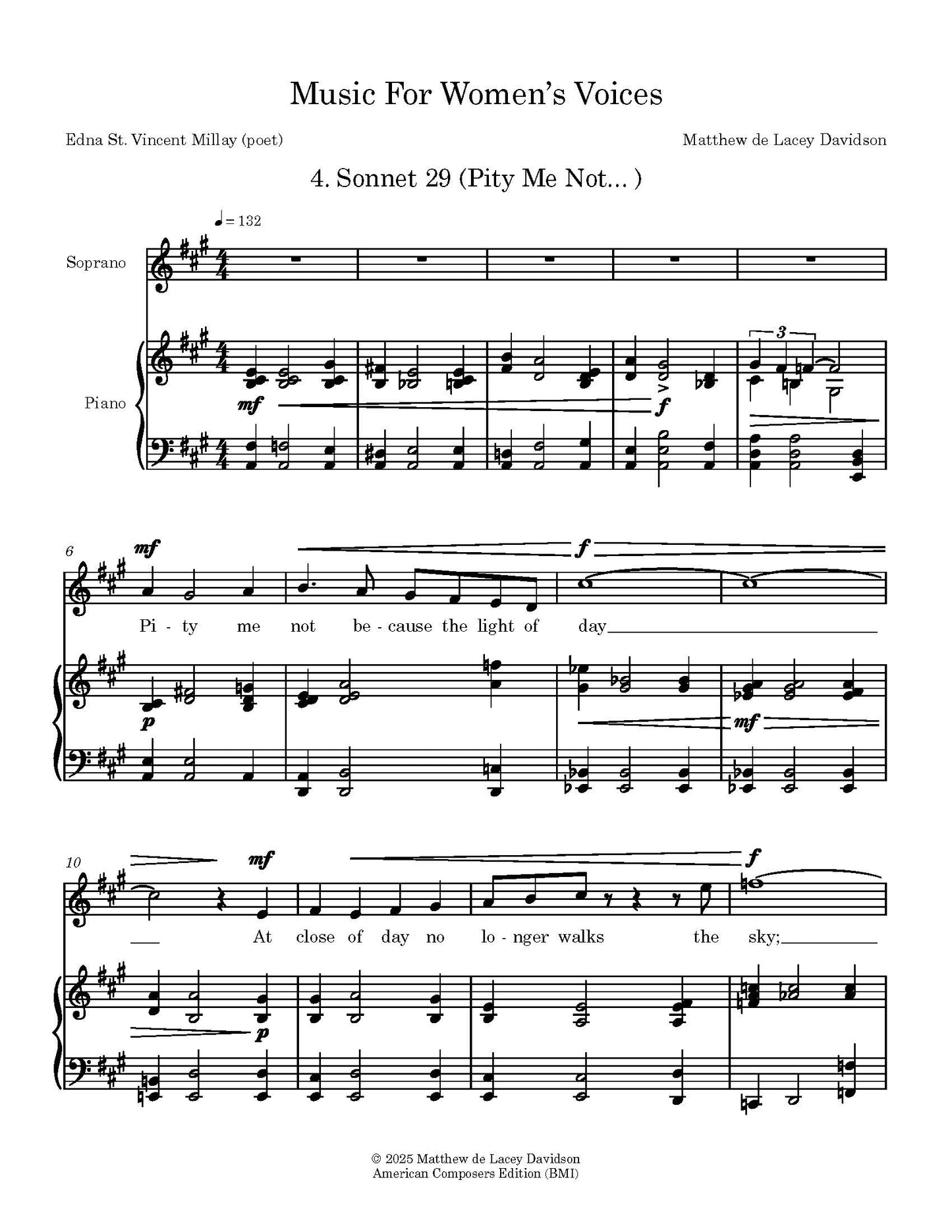 Music for Women's Voices