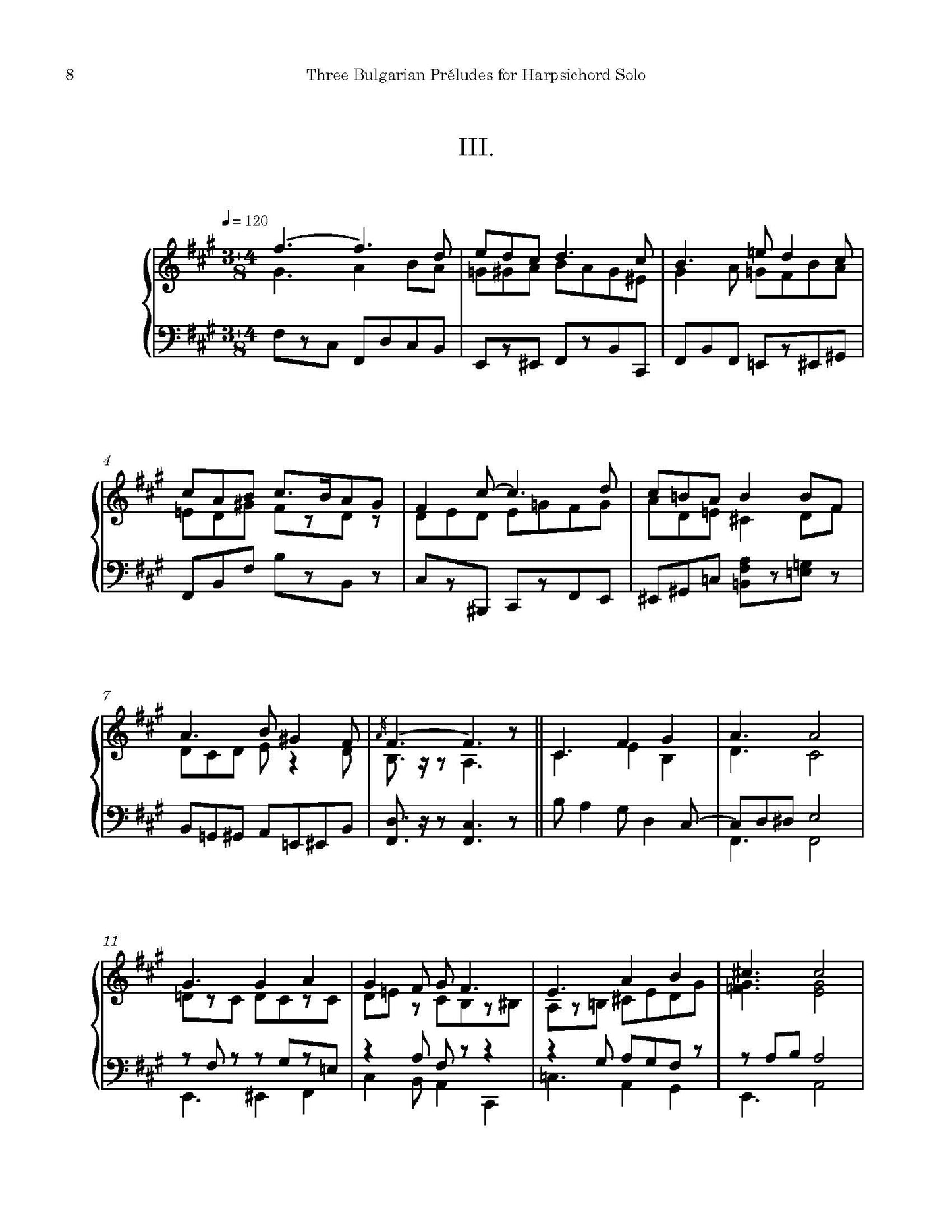 Three Bulgarian Préludes