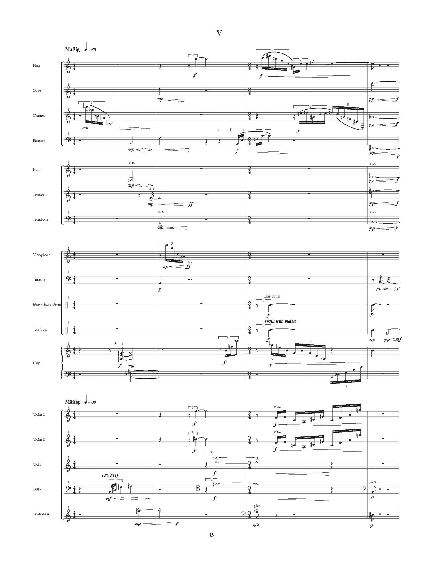 Five Pieces for Chamber Orchestra