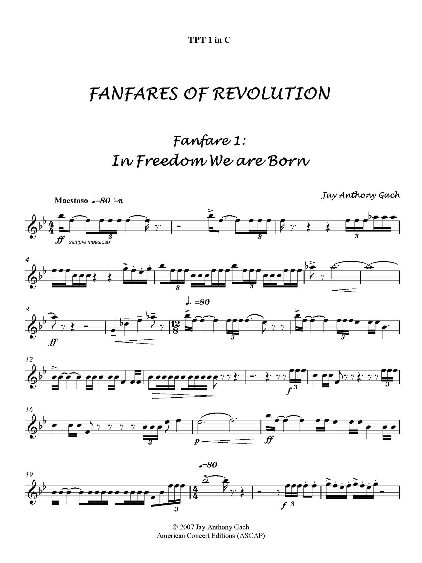 Fanfares of Revolution