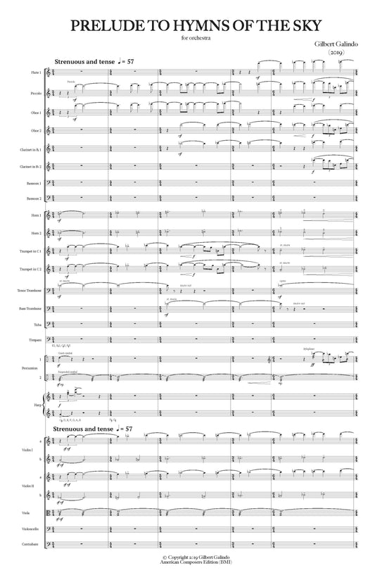 Prelude to Hymns of the Sky