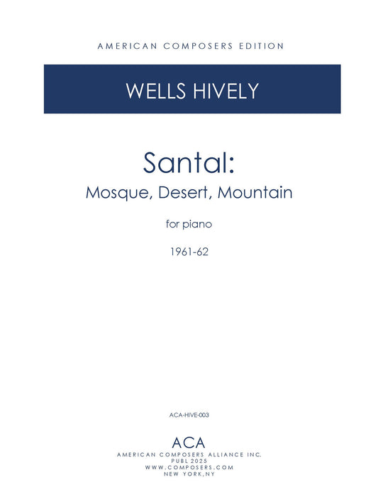 Santal: Mosque, Desert, Mountain