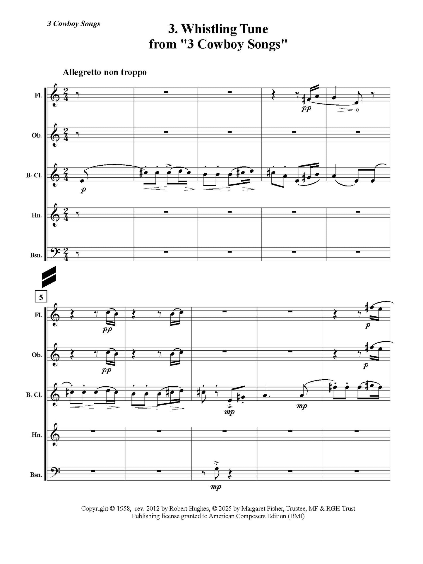 Three Cowboy Songs
