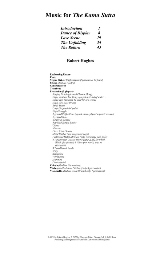 Music for the Kama Sutra