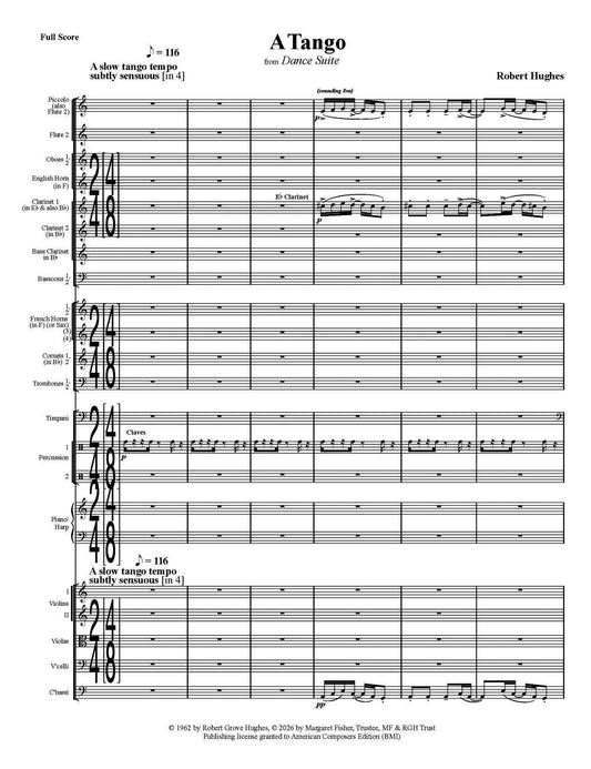 A Tango (from Dance Suite)