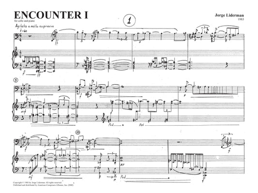 Encounter I for Cello and Piano