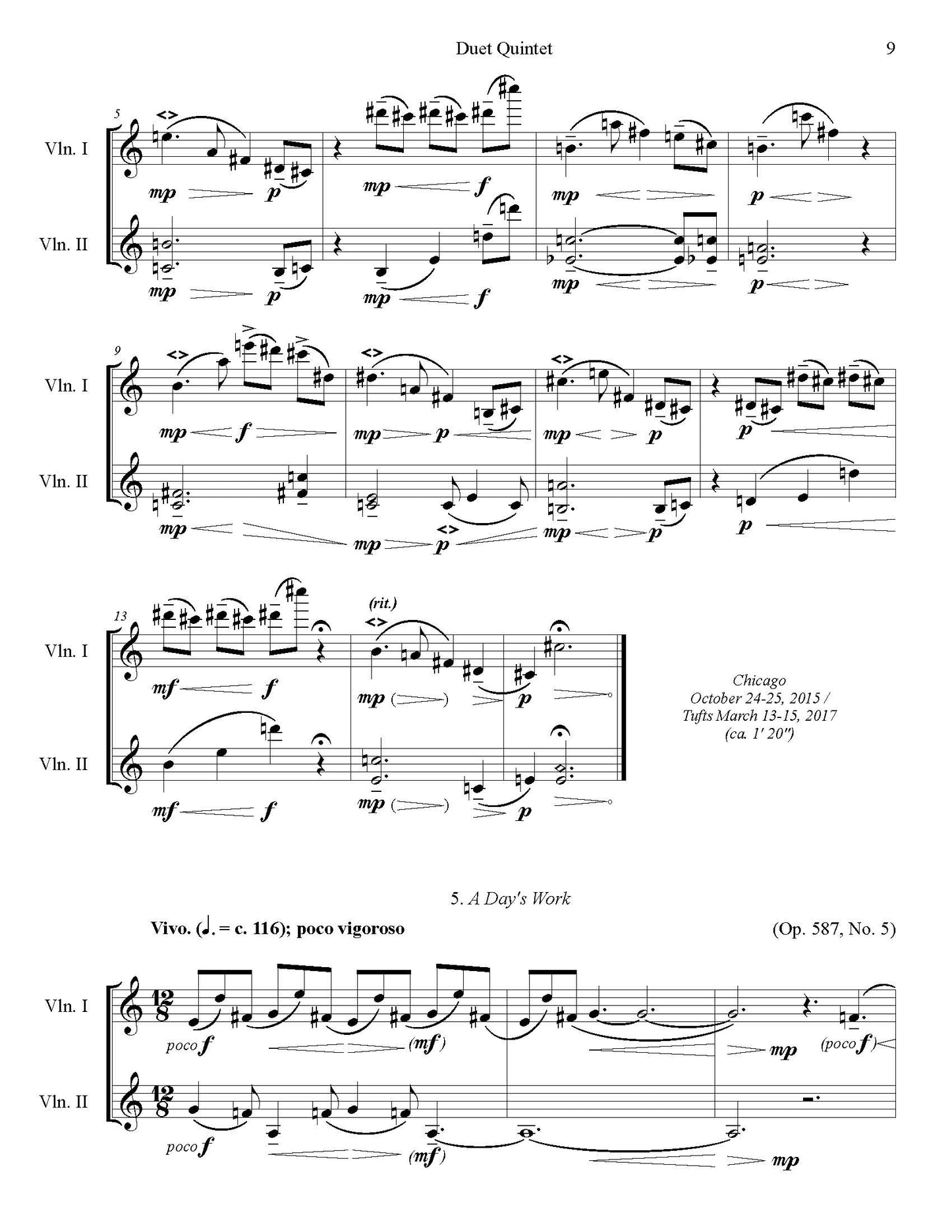 Duet Quintet