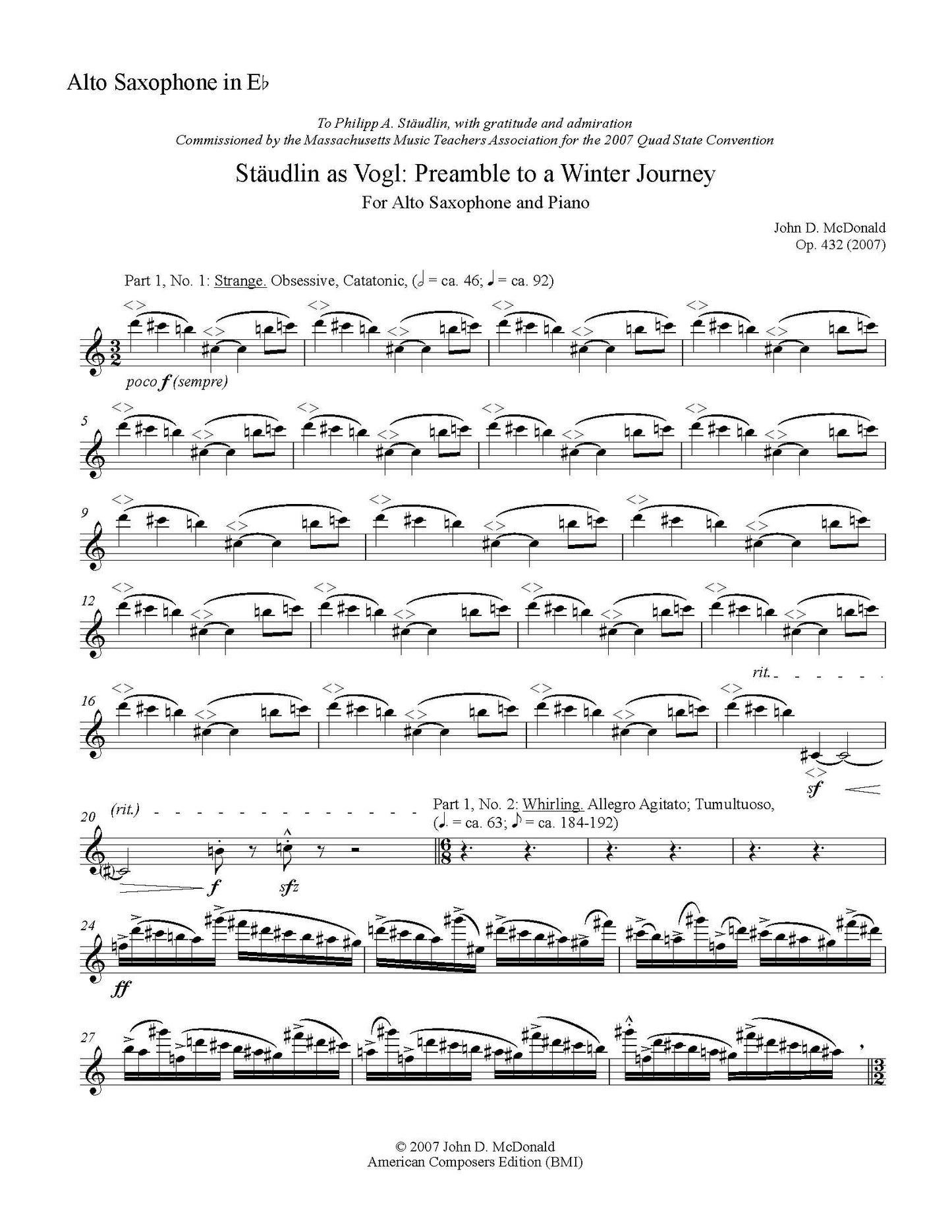Stäudlin as Vogl: Preamble to a Winter Journey