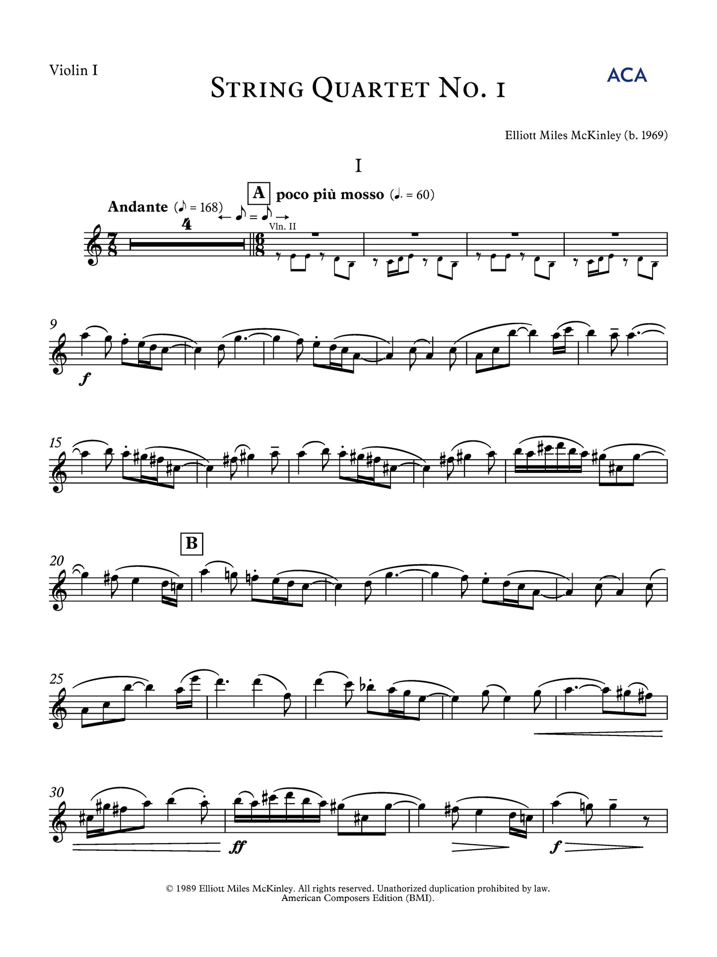 String Quartet No. 1