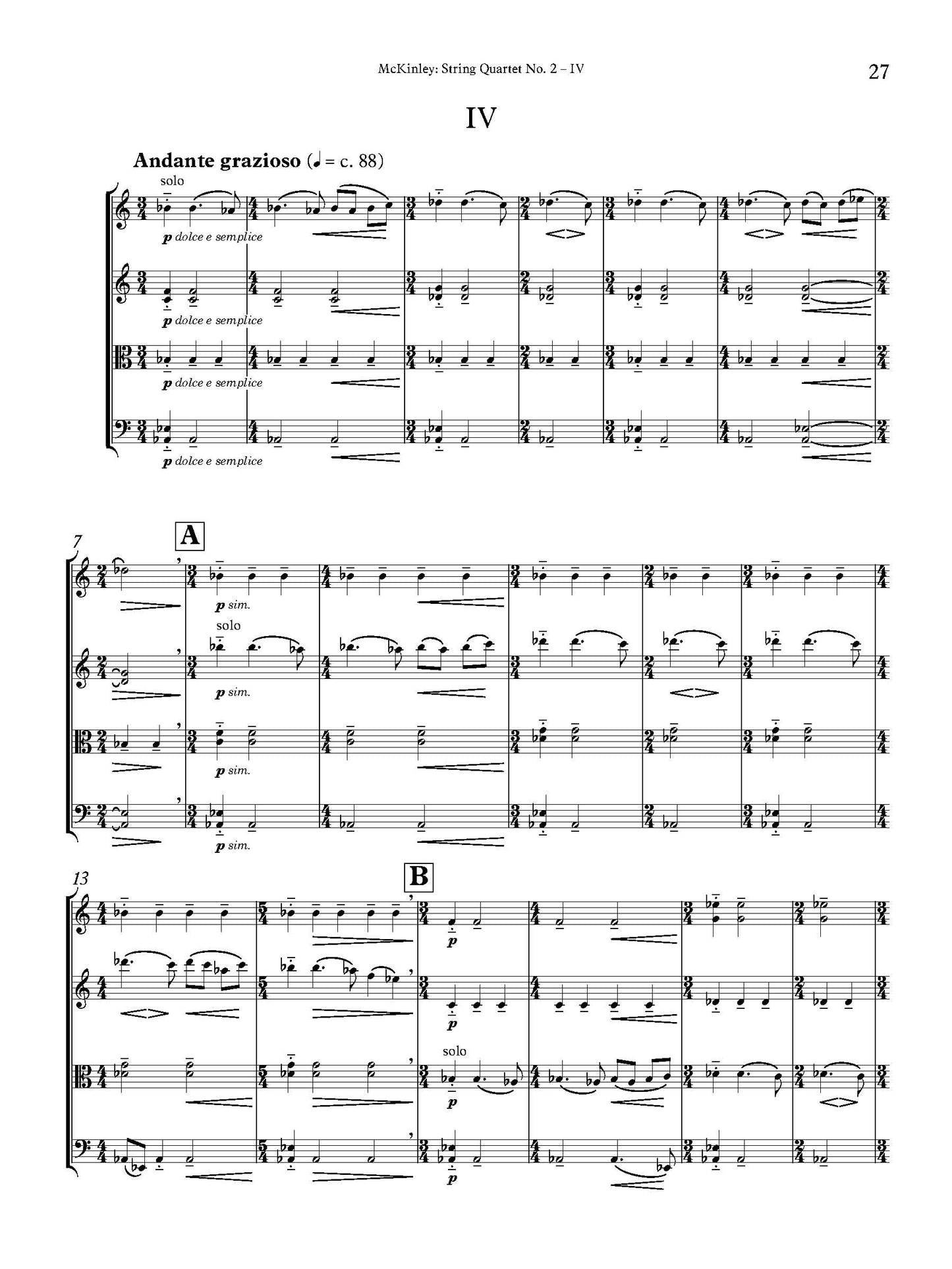 String Quartet No. 2