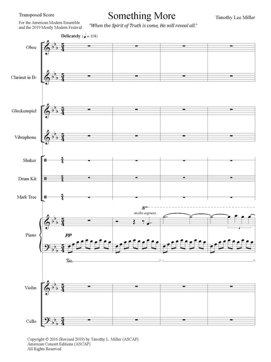 Something More for Mixed Sextet