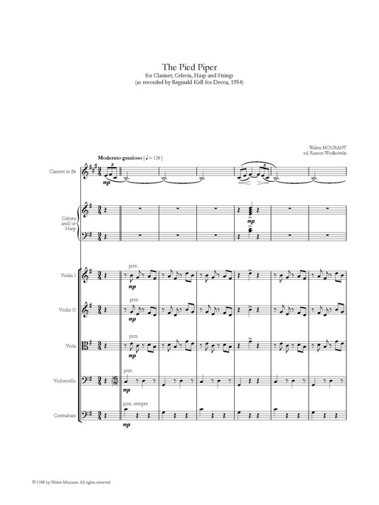 Pied Piper Clarinet And Strings