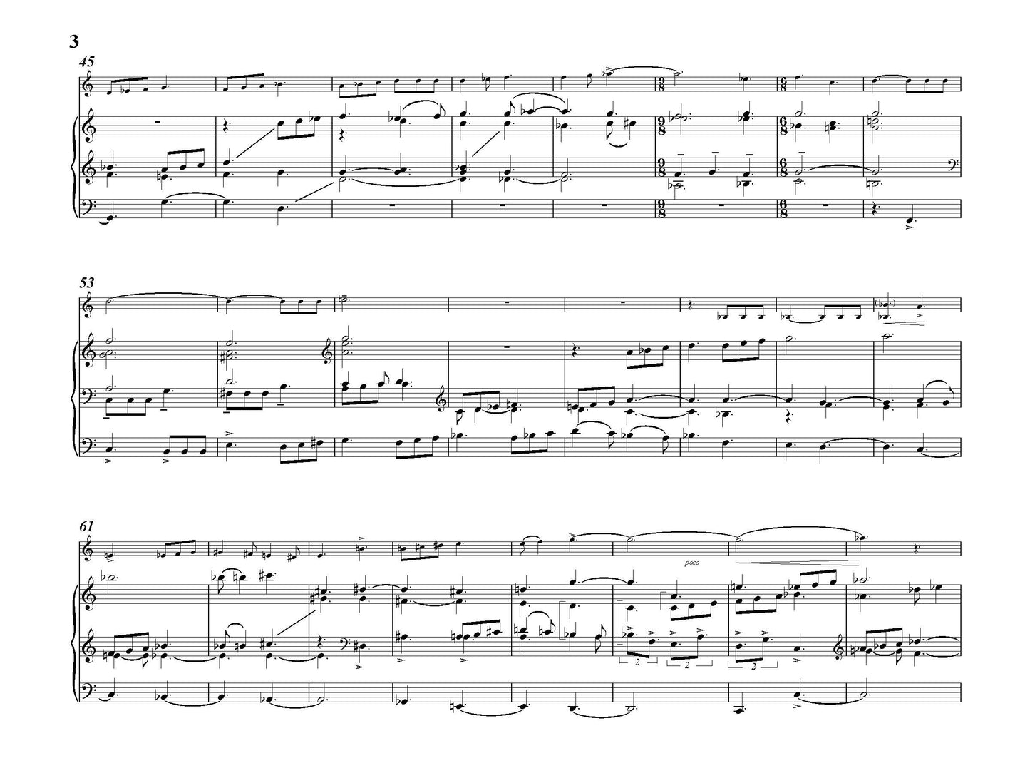 AN INAUGURAL PROCESSIONAL