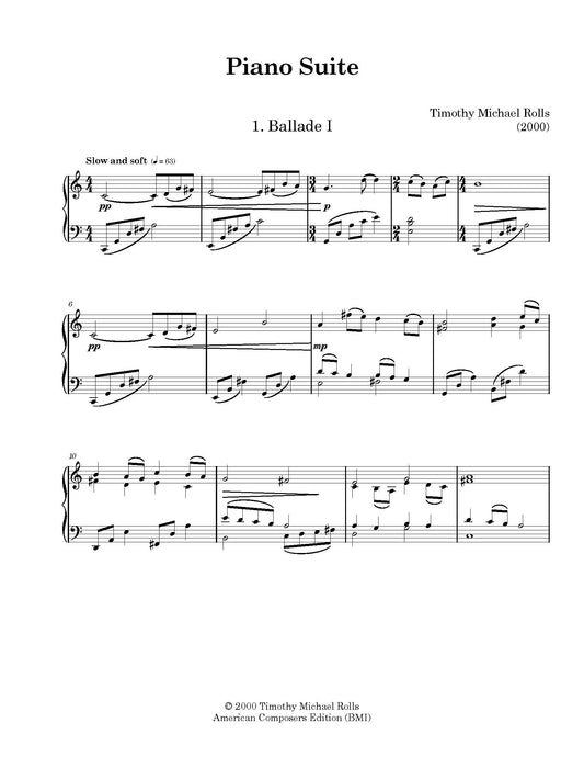 Piano Suite