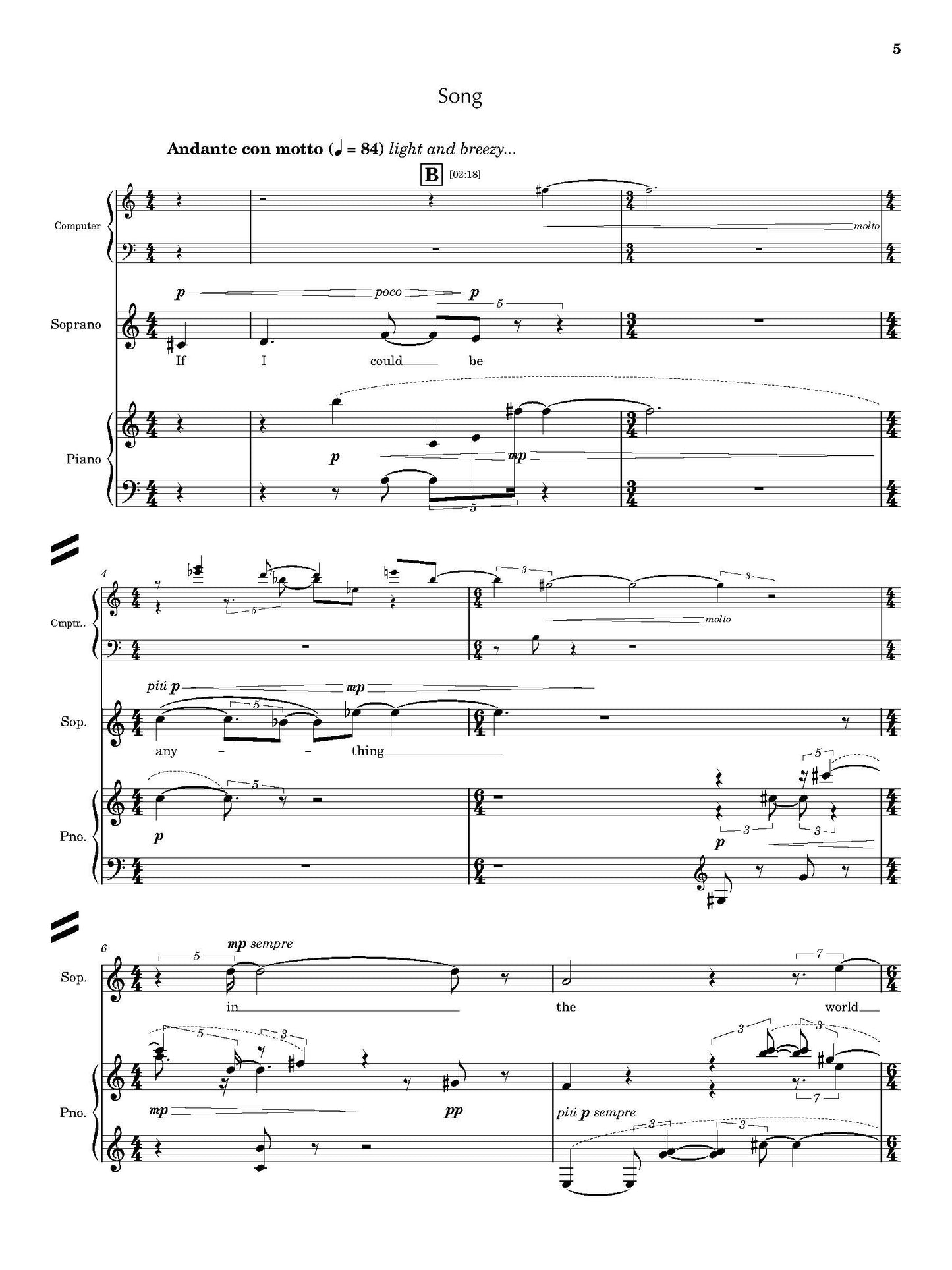 If I Could Be Anything in the World